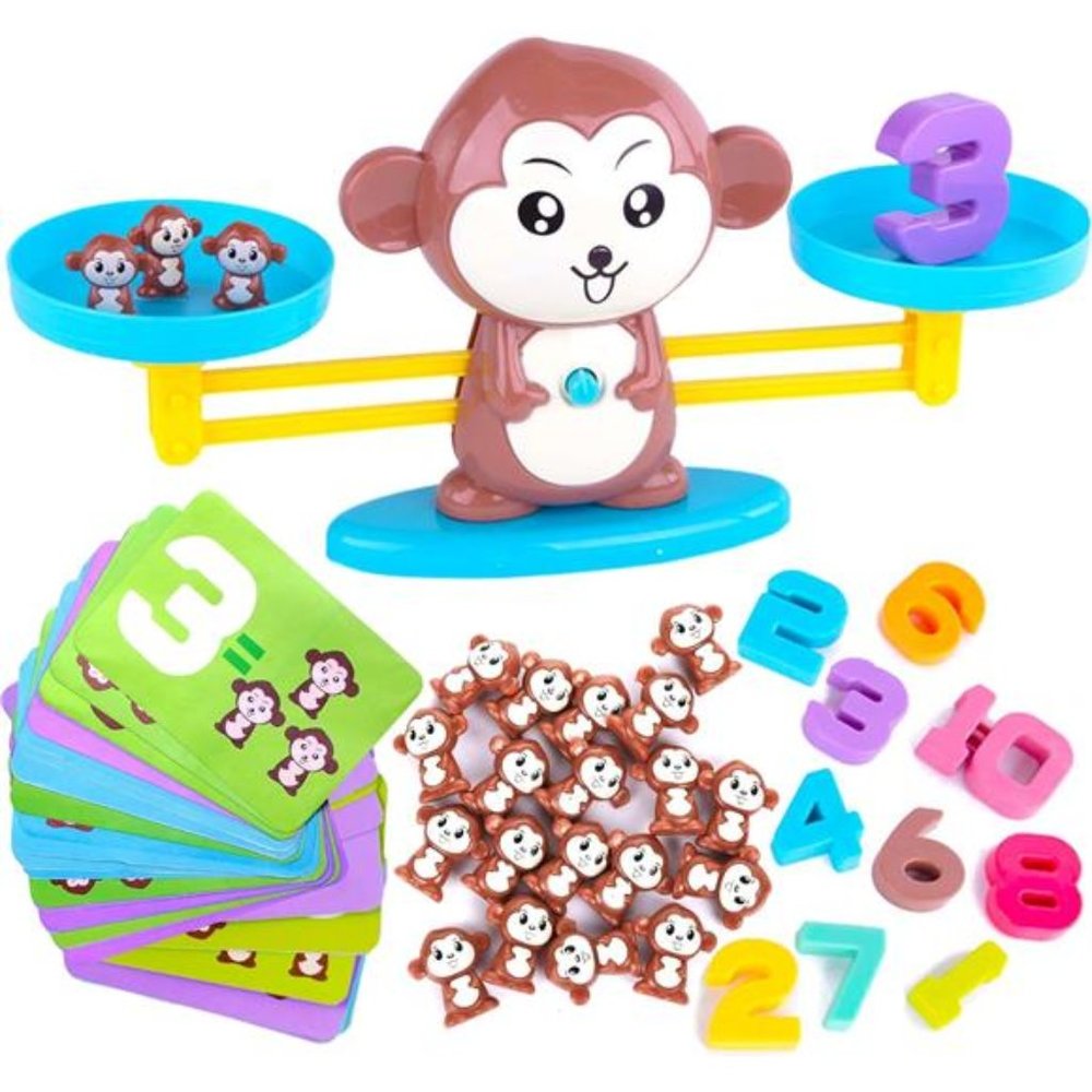 Monkey Balance Cool Math Game for Girls & Boys | Fun,Educational Children's Gift